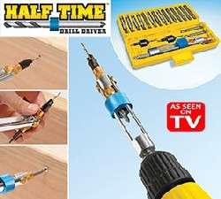 Half Time Drill Driver - Drill 2 Drive In Seconds....