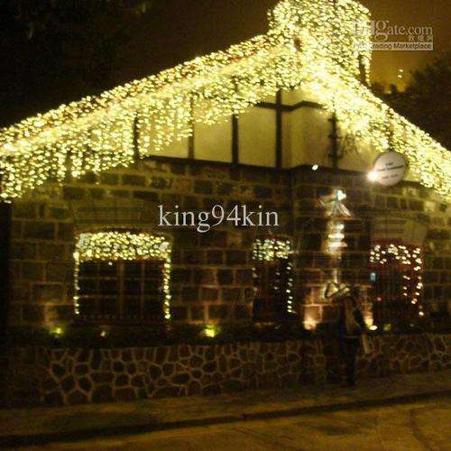 White LED Fairy Light Curtain - 4m*1m with 8 Fuctions