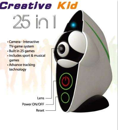 32Bit Body motion video game console