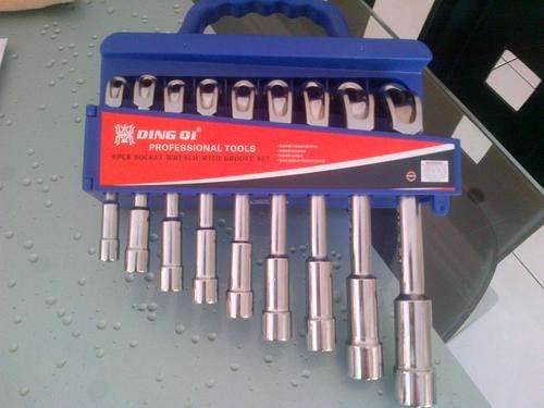9 piece Socket Wrench With Groove Set