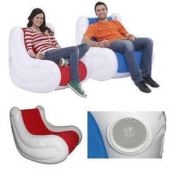 Inflatable Banana Chair with built in speakers