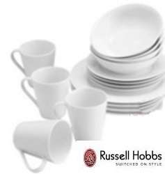 Russell Hobbs 16 Piece full PORCELAIN Dinner Set