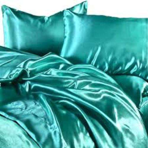 New TURQUOISE TIFFANY BLUE Charmeuse Lingerie Satin Sheet Set Queen BY SCENT-SATION