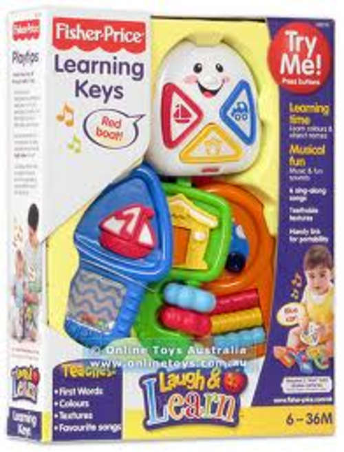 Fisher Price Learning Keys (FRENCH)
