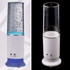 2in1 USB Colorful Water-drop Touch Sensor LED Table Lamp Light Mini Speaker