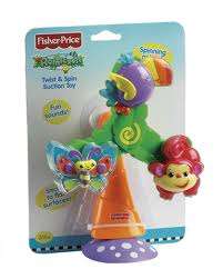 Fisher Price Twist n Spin Sunction Toy
