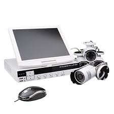 4CH full D1 H.264 DVR Security System with 10.5" Monitor