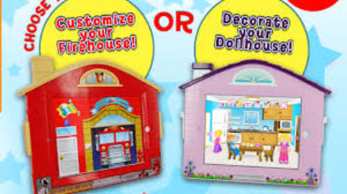 AppVentures iDollhouse OR iFirehouse iPad Play Cases
