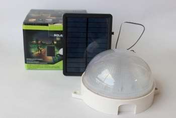 Solar Rechargeable wall light - 1 MONTH SPECIAL ONLY