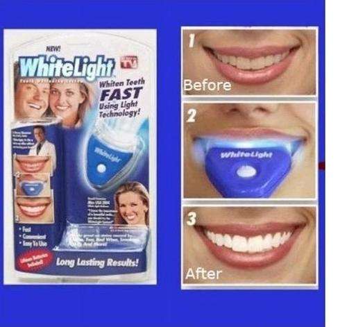Teeth whitening light