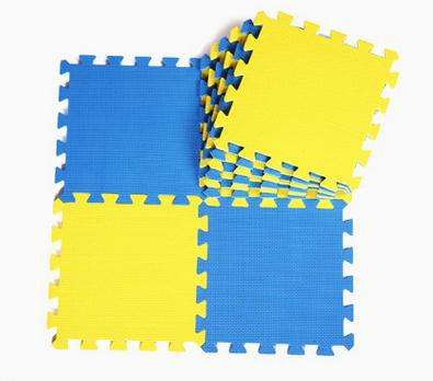 Interlocking EVA Floor Mat - 4 tiles per pack