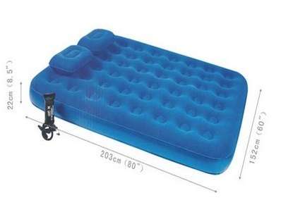 Bestway Double Queen Inflatable Bed +2 Pillows + Pump