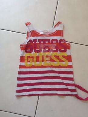 Stripe GUESS Tee For Girls