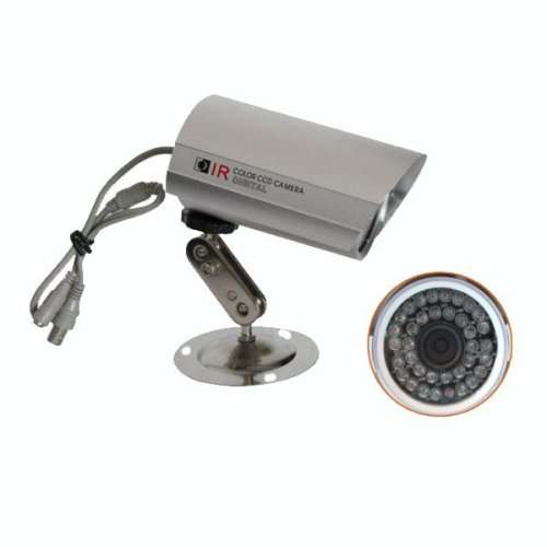 900TVL Waterproof 3.6mm Surveillance Security Colour CCTV Day/Night LED IR Camera