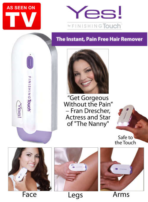 Yes by Finishing Touch Epilator - As Seen on TV