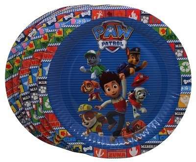 Paw Patrol Plates (pack of 10)