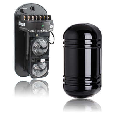 Security Beams (Pair) Indoor 350m Outdoor 100m -Active Infrared Detector AB100