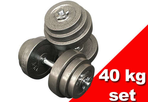 Special!!! 40Kg Dumbell Set (Pair) (2 x 20Kg Dumbells)