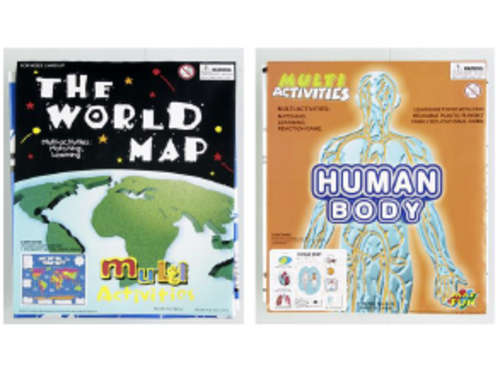 The WORLD Playmat  - LEARN THE TOPIC WITH FUN