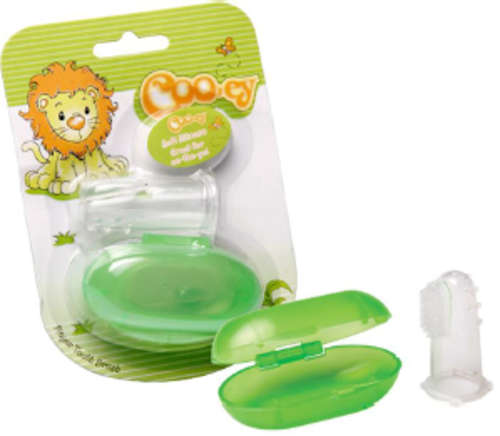 DZIGNERGALS BABY RANGE - Finger Toothbrush & Gum Massager with CASE!!