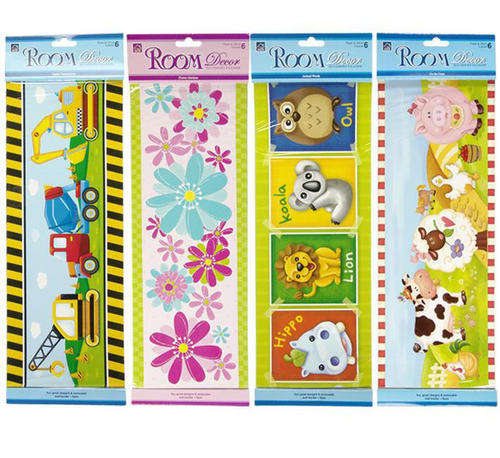 S/Adhesive Border Wallpaper For Kids