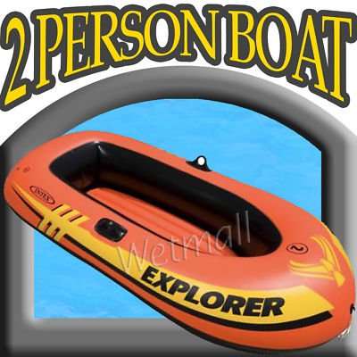 Intex explorer 200 boat set inflatable raft