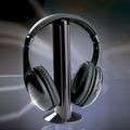 5 in 1 Wireless Headphones With MP3,TV,PC,CD DVD & FM Radio