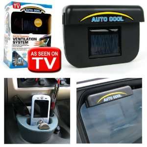 Auto Cool Solar-Powered Ventilation System-  AS SEEN ON TV!!!