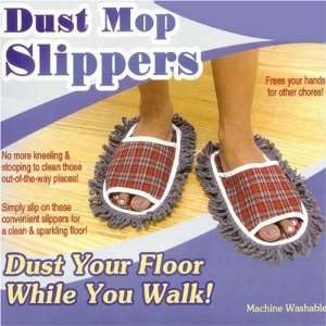 Dust Mop Slippers