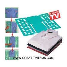 FOLD YOUR CLOTHING IN SECONDS LIKE A PRO - as seen on TV