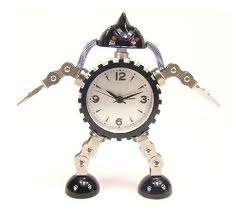 Robot Clock - Unusual Gift For X-MAS..