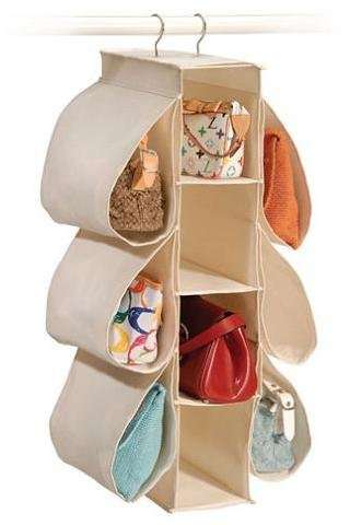 10 Pocket Hanging Purse Organiser