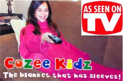 COZEE KIDZ "THE BLANKET WITH SLEEVES