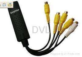EASY CAPTURE 4 CHANNEL USB DVR