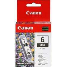 CANON BCI 6 BLACK GENERIC CARTRIDGE(PIC USED IS FOR DISPLAY PURPOSES ONLY)