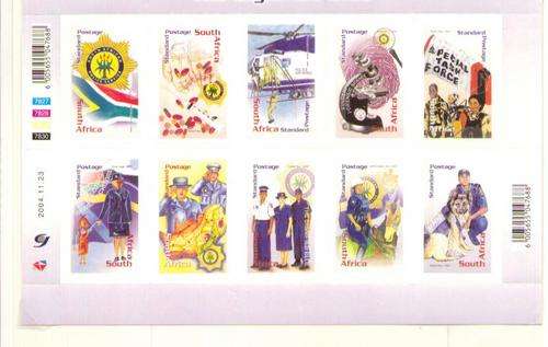 2004 THE DIGNIFIED BLUE COMPLETE SHEET OF 10 MINT