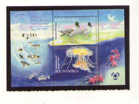 2009 PROTECTION OF THE POLES MINIATURE SHEET MINT