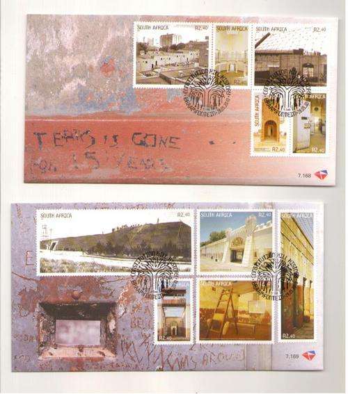 2010 THE HISTORY OF CONSTITUTIONAL HILL SET OF FDC'S