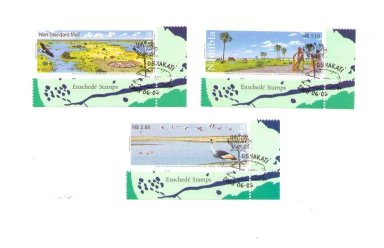 6 JUNE 2003. CUVELAI DRAINAGE SYSTEM. SET OF SINGLE STAMPS CTO