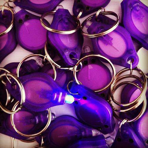 UV Keychain Light Torch