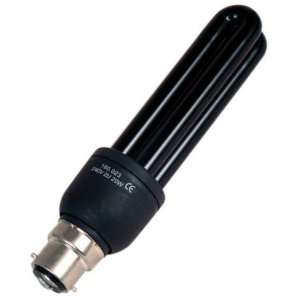 Compact Florescent UV Blacklight Blue 20w B22 bayonette bulb