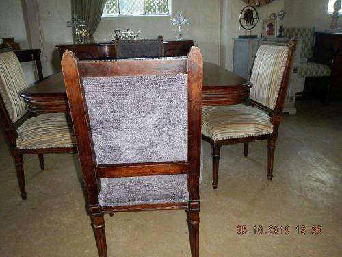 Four 19th Century oak French chairs  - as a set