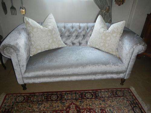 Vintage chesterfield sofa - newly refurbished