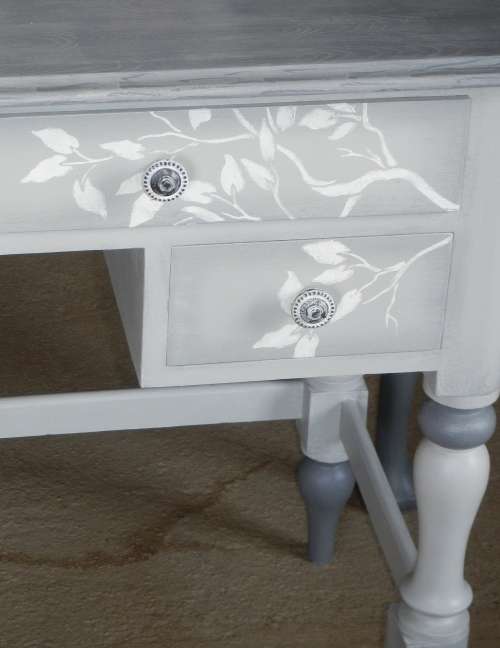 Victorian technqued dressing table - Length 1.06, width 50cm, height 76cm