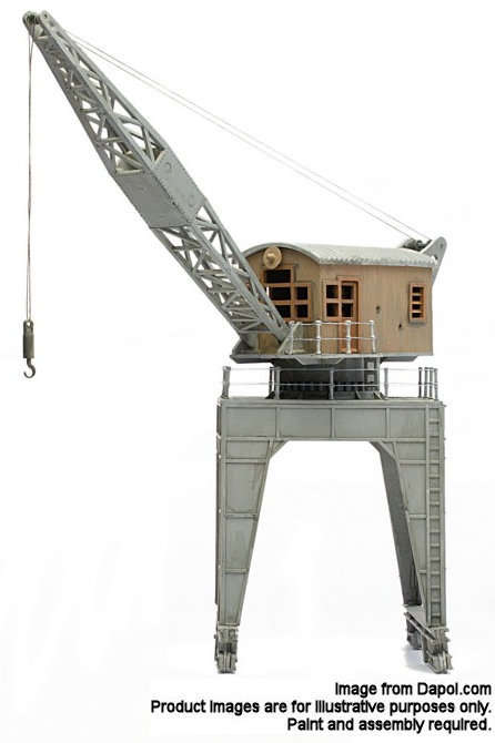 Dapol C030 Travelling Dockside Crane Kit OO/HO