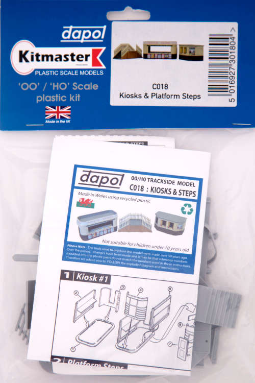Dapol C018 Kiosks & Platform Steps