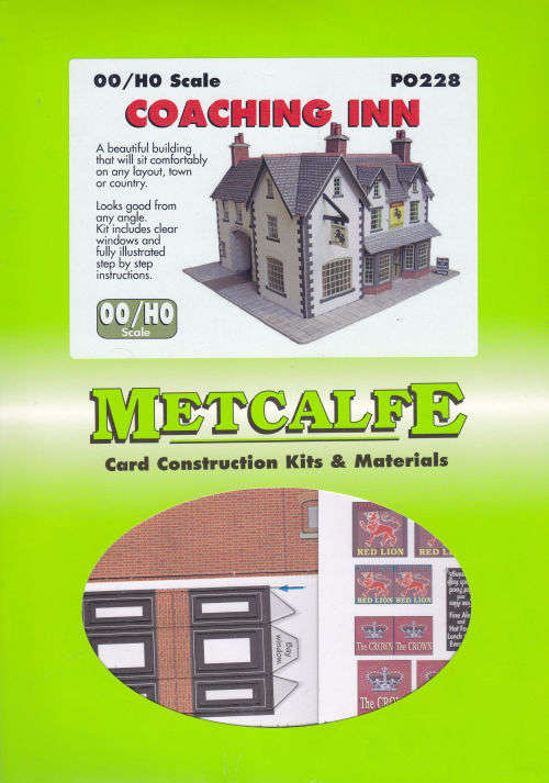 Metcalfe PO228 Coaching Inn Card Kit OO/HO