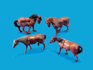 Model Scene 5105 Horses & Ponies (OO/HO)