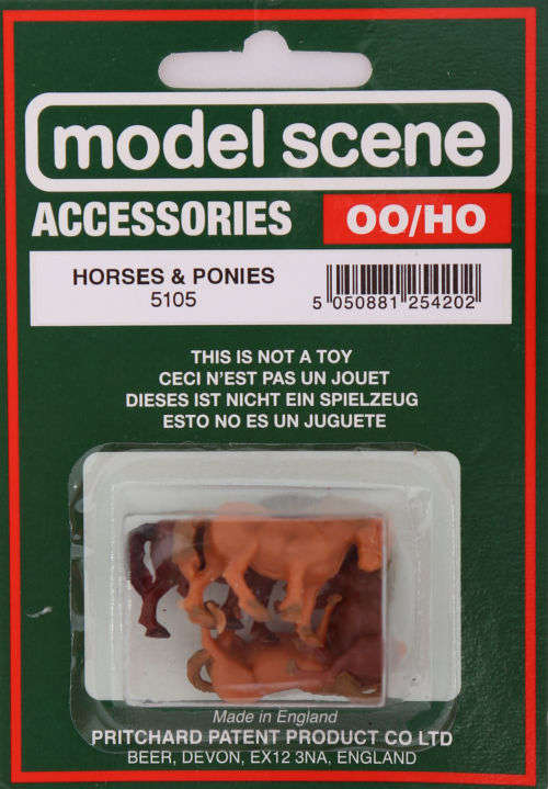 Model Scene 5105 Horses & Ponies (OO/HO)