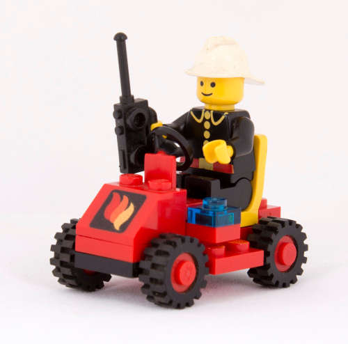 Lego #6611 Fire Chief's Car (Set from 1981)